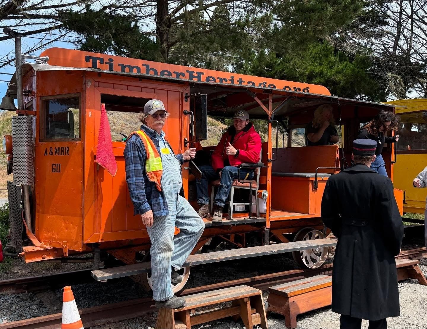 Historic Crew Speeder Ride — Humboldt Bay’s Short Heritage Rail Experience