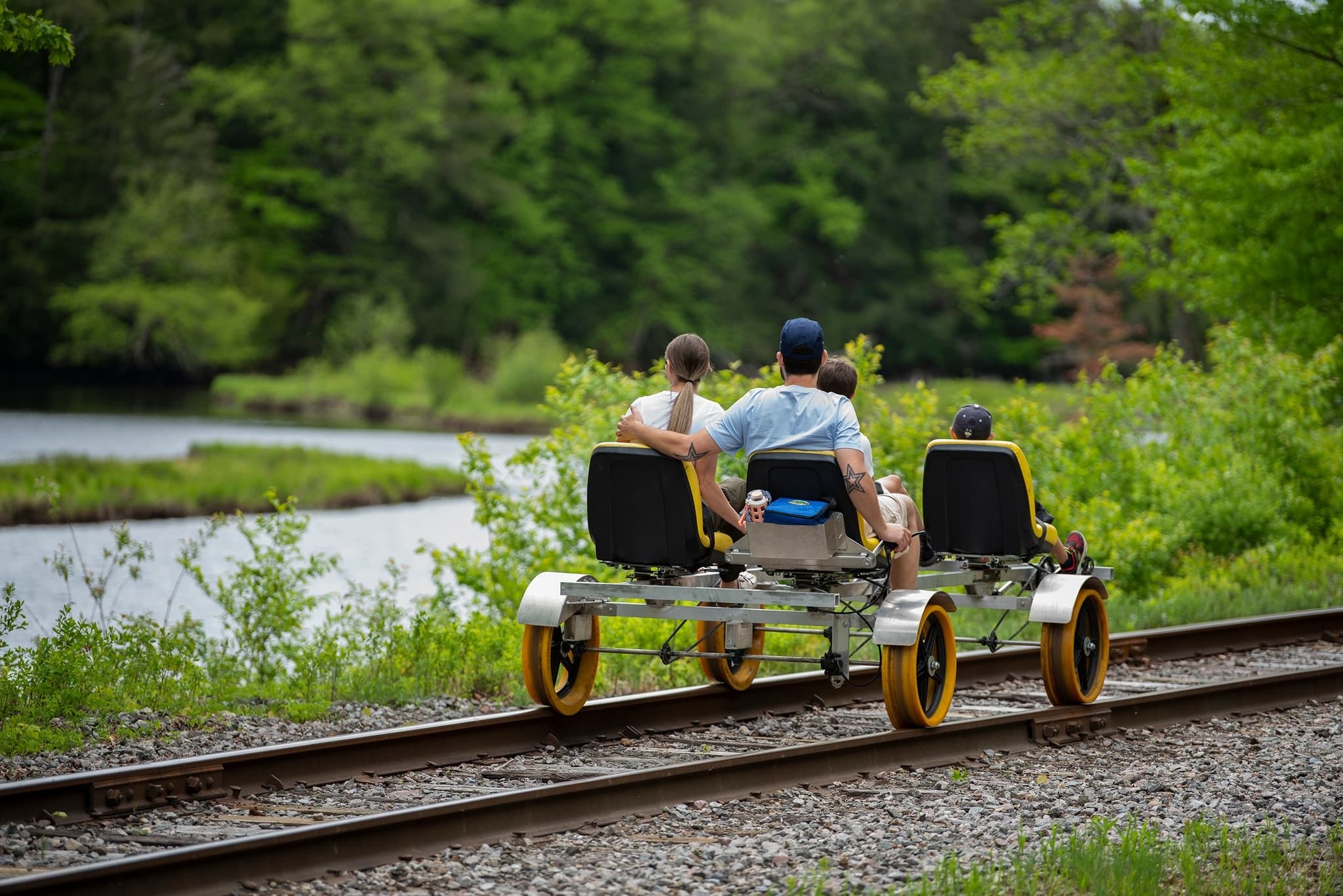 Water Activities & Scenic Railbike Experience at Adirondack Scenic Railbike Adventures