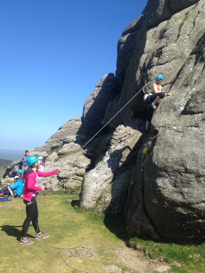 Rock Climbing & Abseiling with Coastline Sports at Valley of Rocks