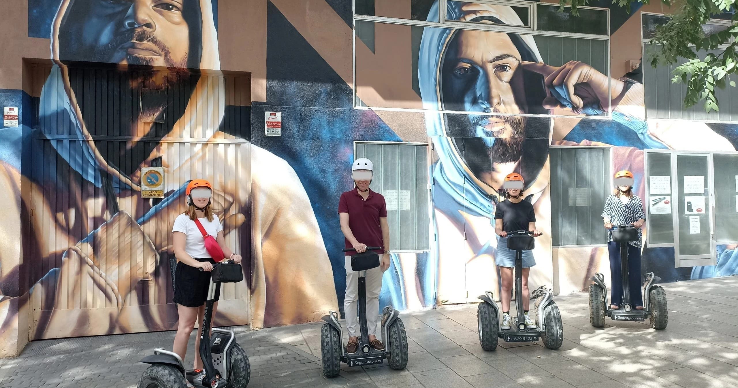 Segway Street Art Tour with Segwayfun Madrid