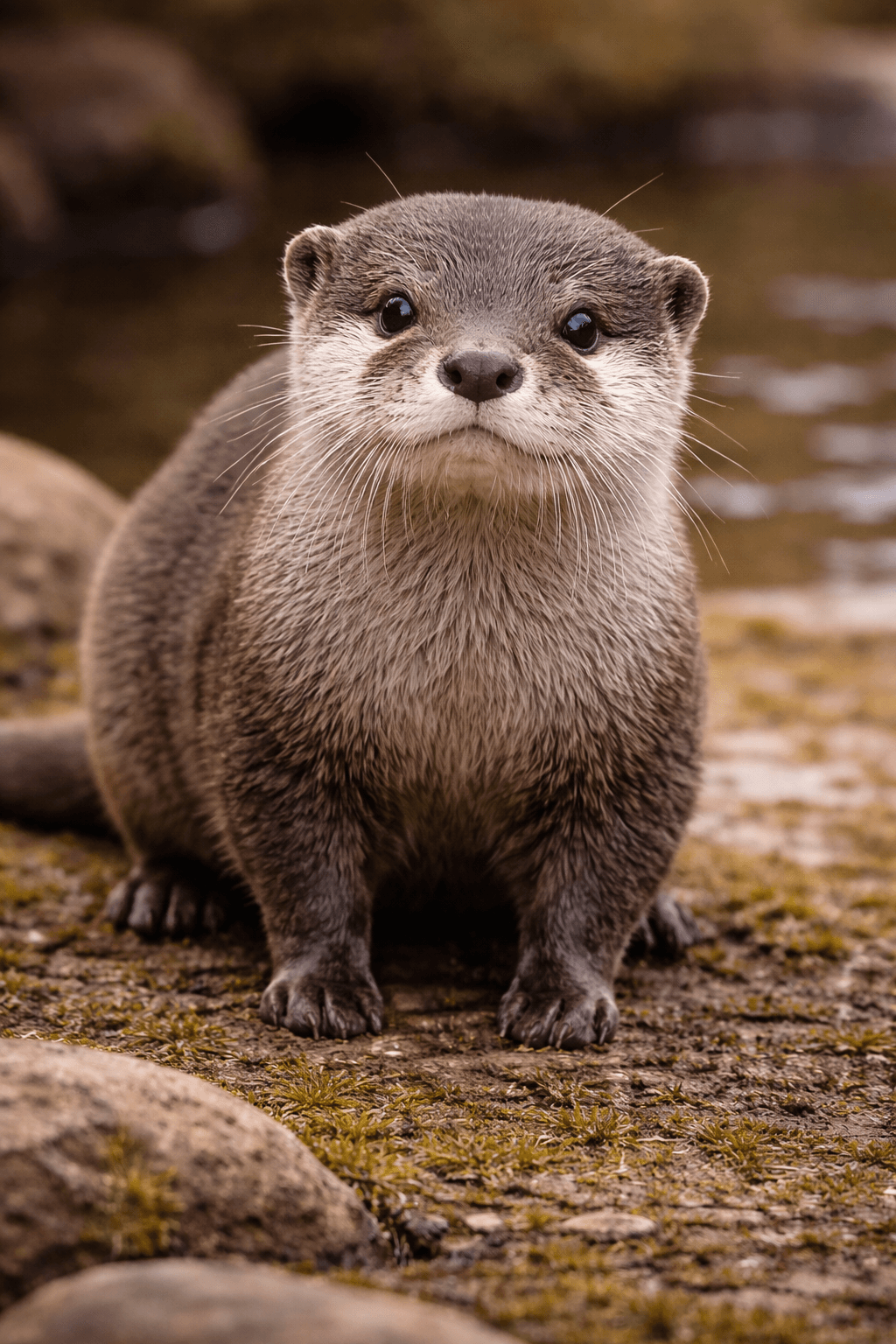 Private Otter Encounter at Scatter Joy Acres, Murray Nebraska