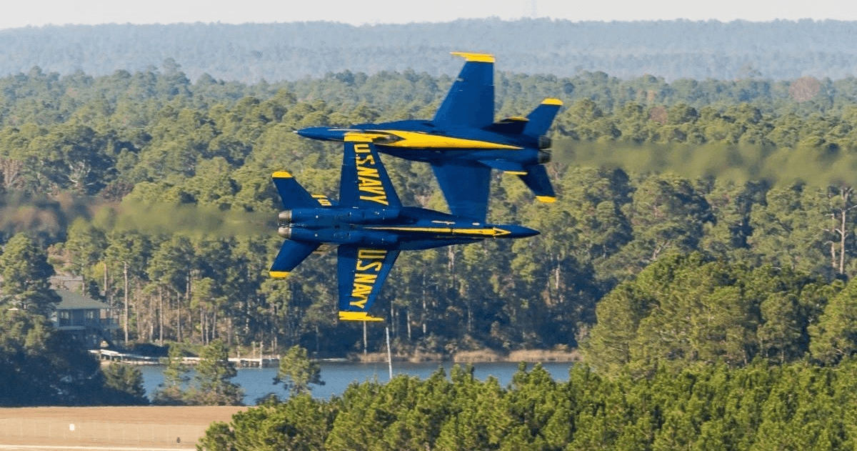 Blue Angels Viewing at Pensacola Lighthouse