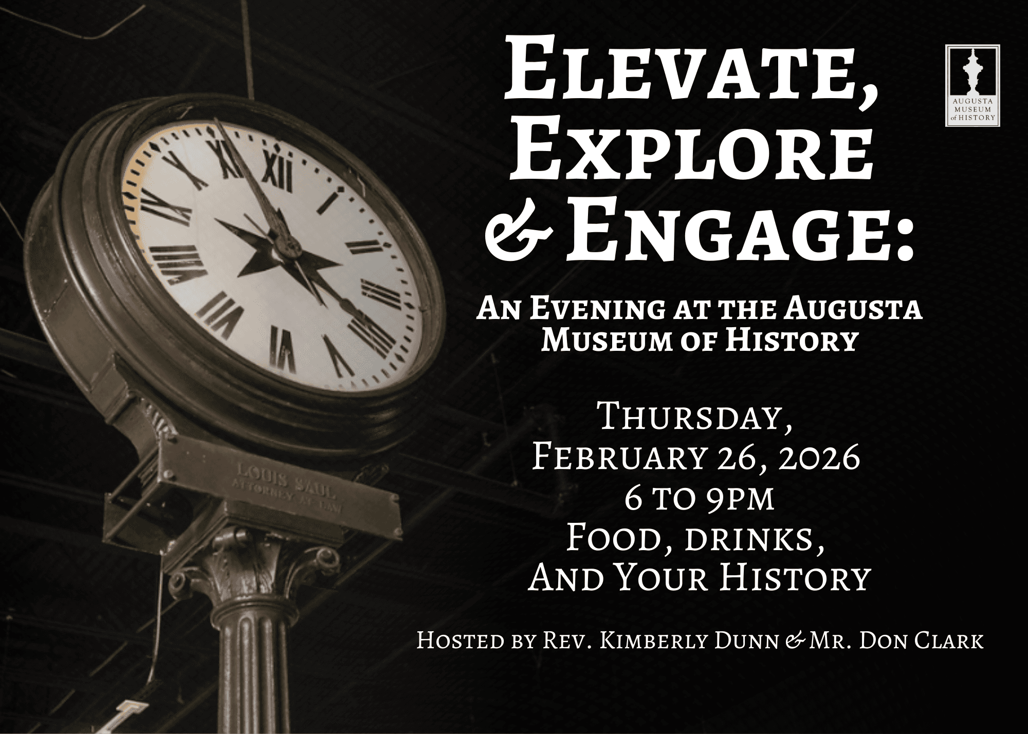 Augusta Museum After Hours: Elevate, Explore and Engage for America’s 250th