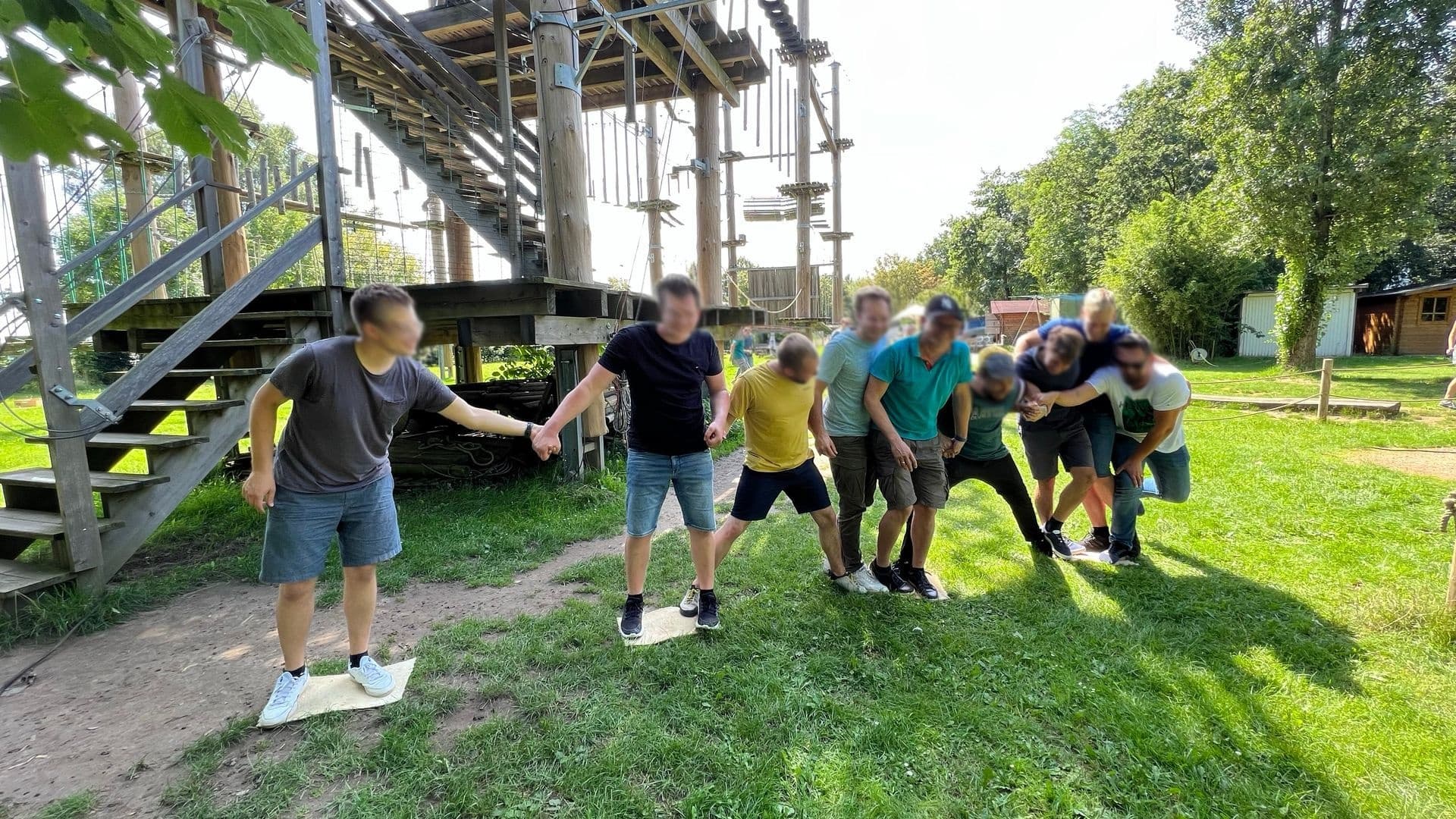 Outdoor Team Building at Adventurepark Xanten