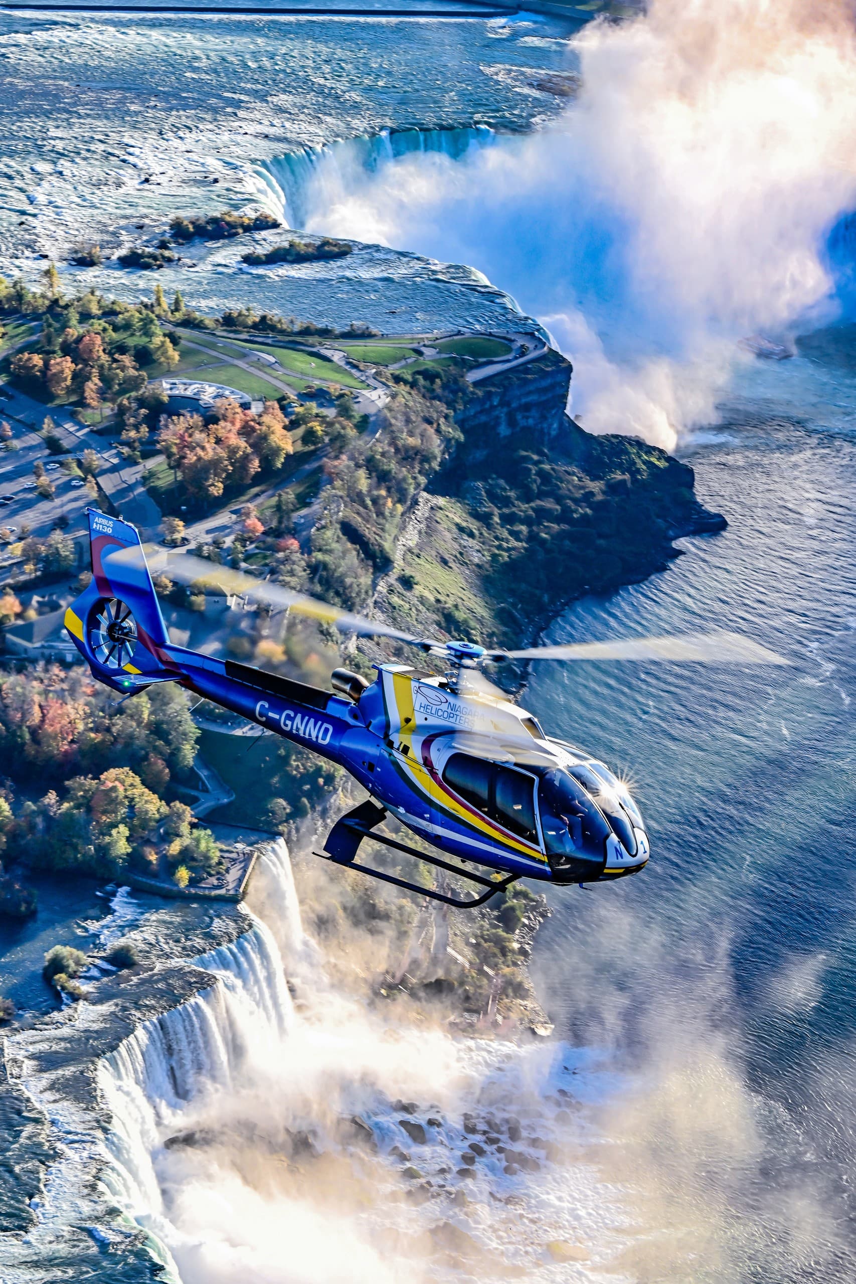 Niagara From Sky to Spray: Helicopter Tour, Hornblower Cruise & Fallsview Lunch photo 2