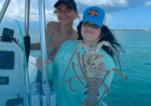 Lobster Diving with Above & Below Adventures in Cudjoe Key