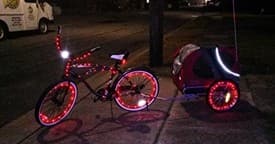 Adventure Bike Rentals in New Orleans City Lights