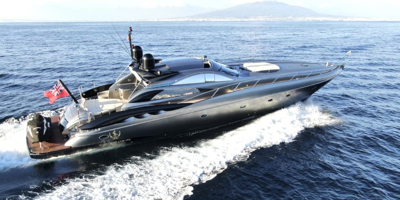 Luxury Yacht Charters in Sorrento on Sunseeker 75 Predator