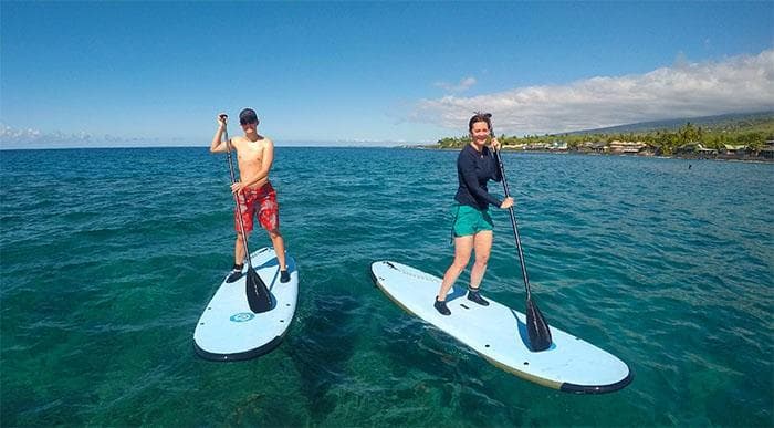 Semi-Private Paddle Board Lesson in Kailua-Kona, Hawaii