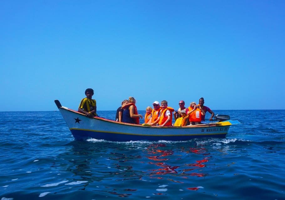 Boat Trip in Tarrafal with Cabo Verde Tours