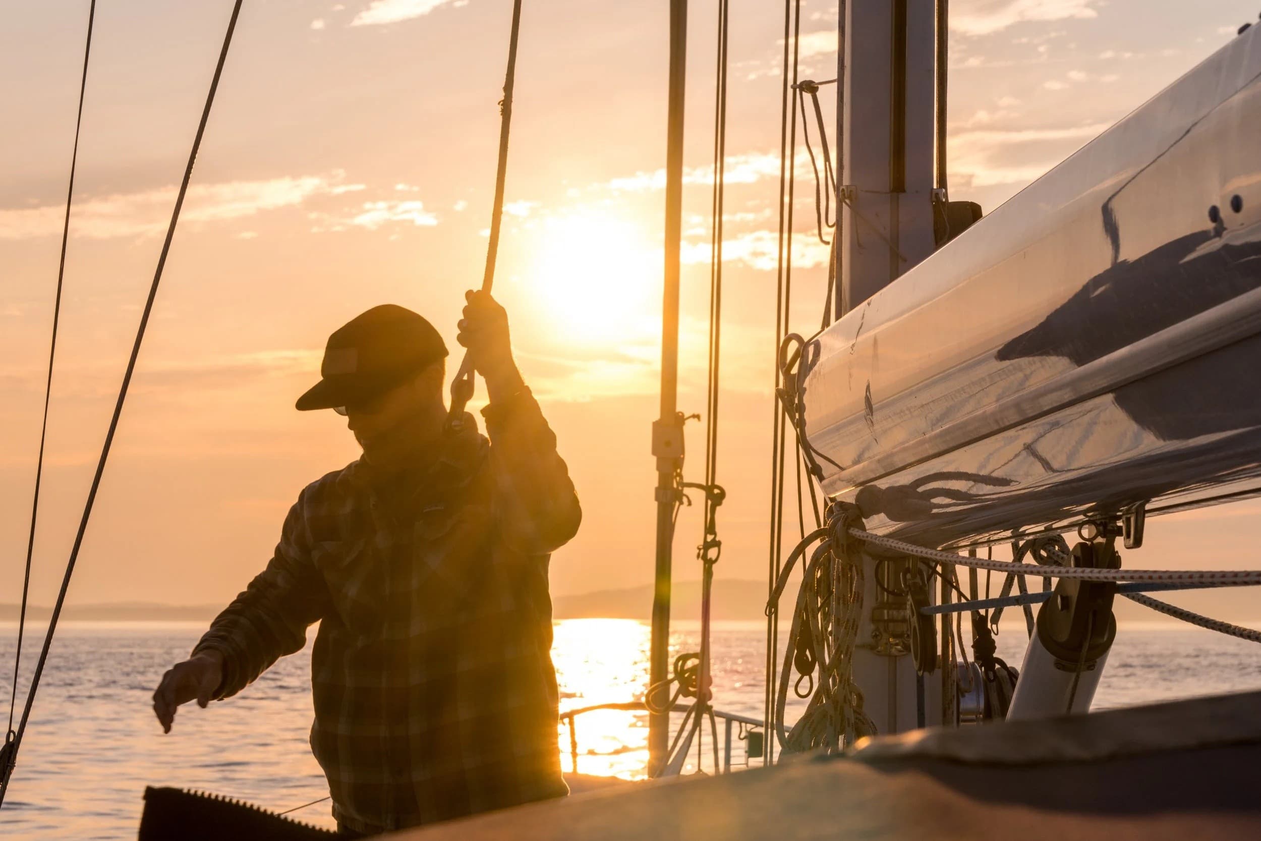 Penobscot Bay Sunset Charter — Golden Hour Sailing from Rockland, Maine