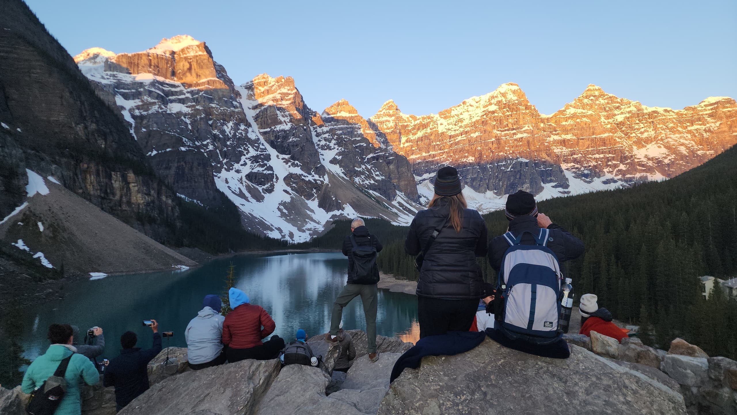 Land Adventures at Moraine Lake with Explore Banff Tours