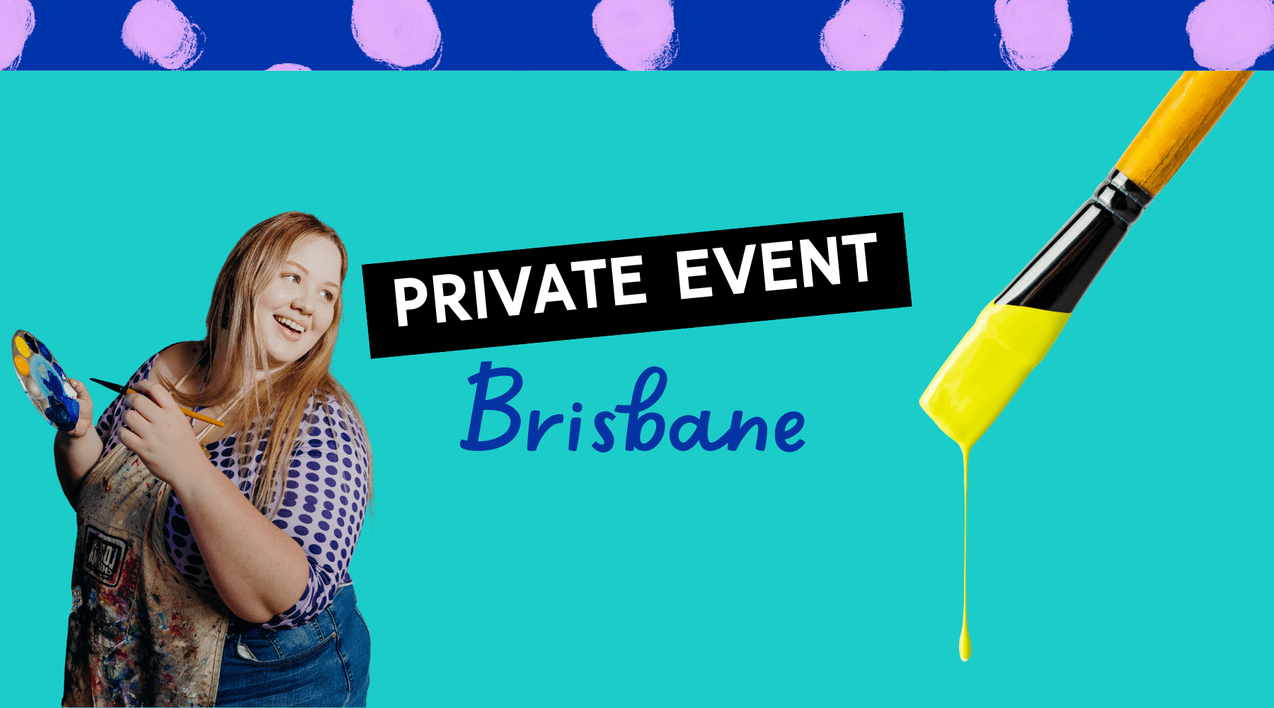 Brushes & Bubbles: Private Studio Parties in South Brisbane
