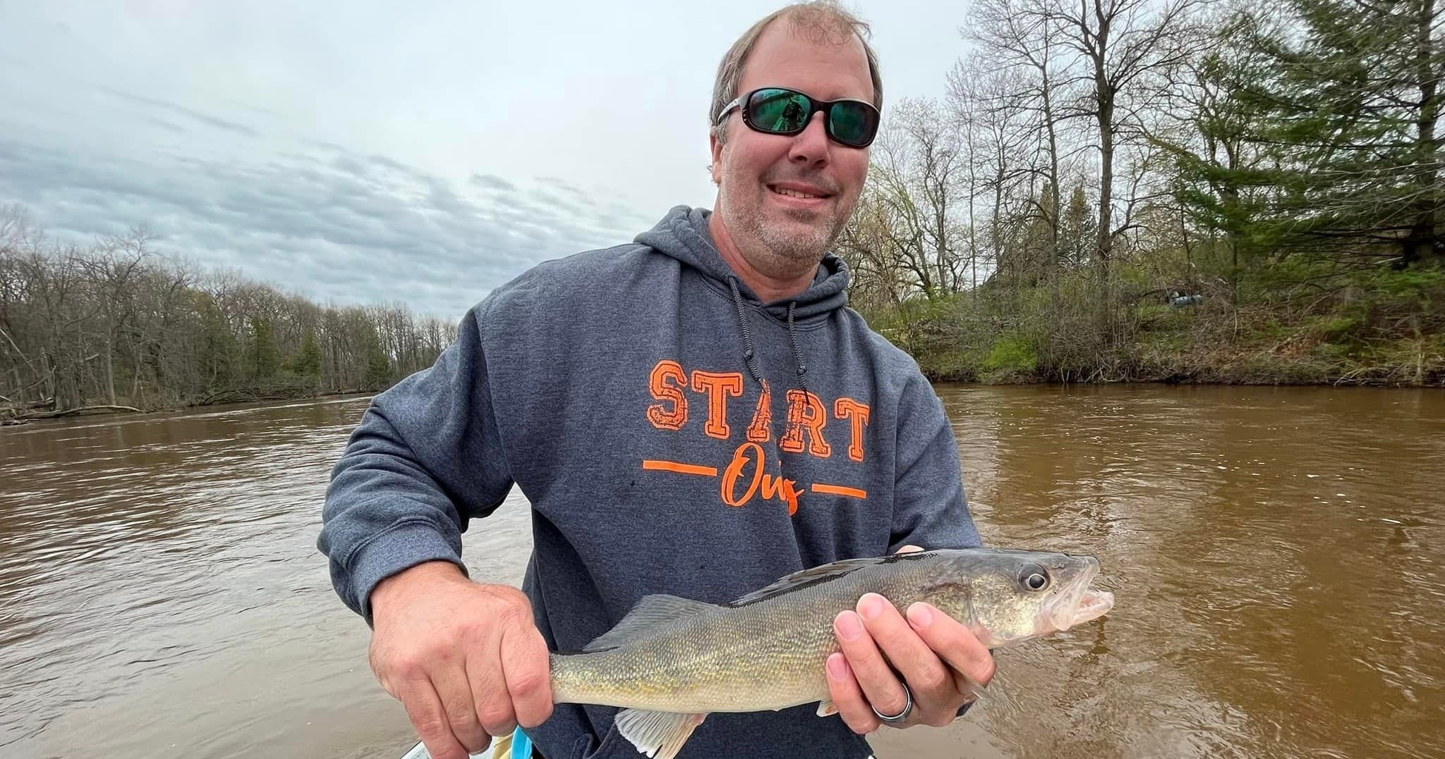 Full Day River Fishing with Firl Outfitters in Omro, WI