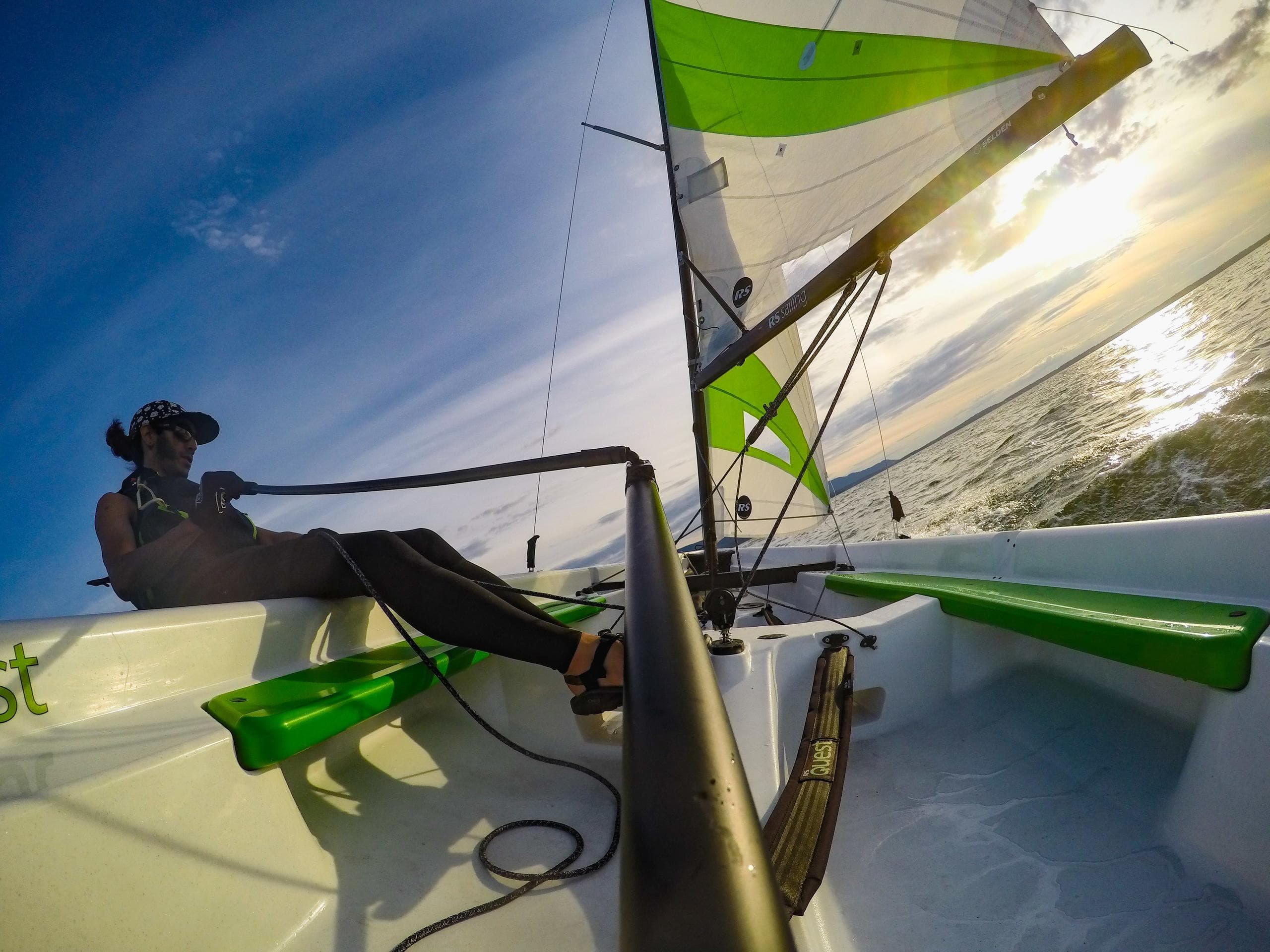 Water Activities at Community Boating Center: Dinghy Race Night Adventure