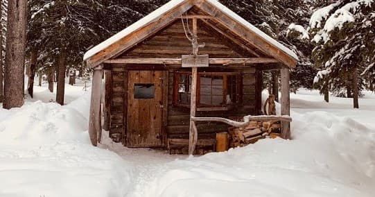 Rustic Cabin Escape at Burgdorf Hot Springs in McCall, Idaho