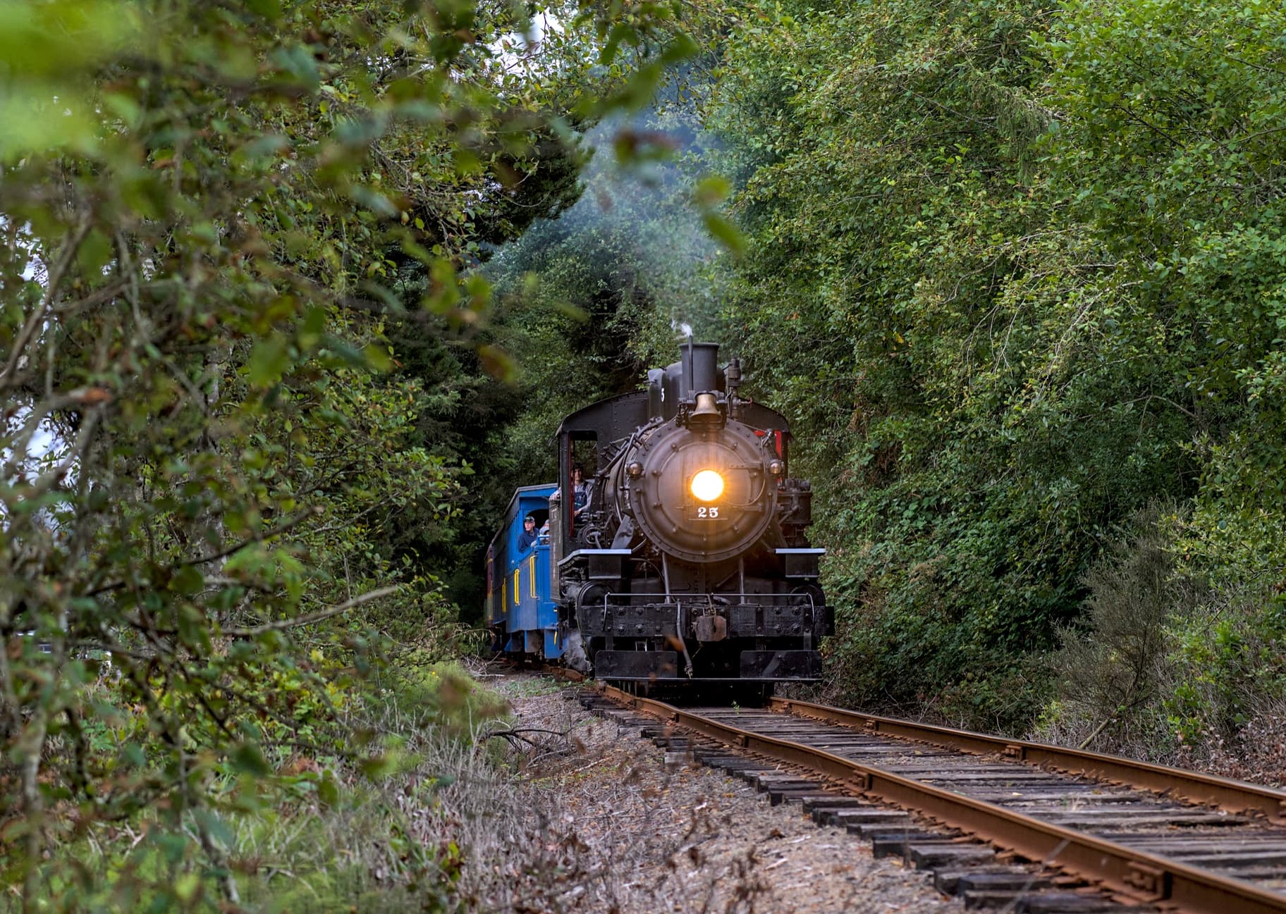 Spring Steam Weekend Train Ride in Garibaldi, Oregon