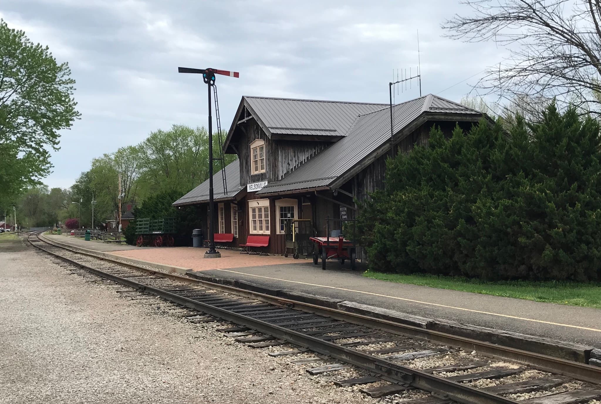 Living History Express Train Ride in Nelsonville, Ohio
