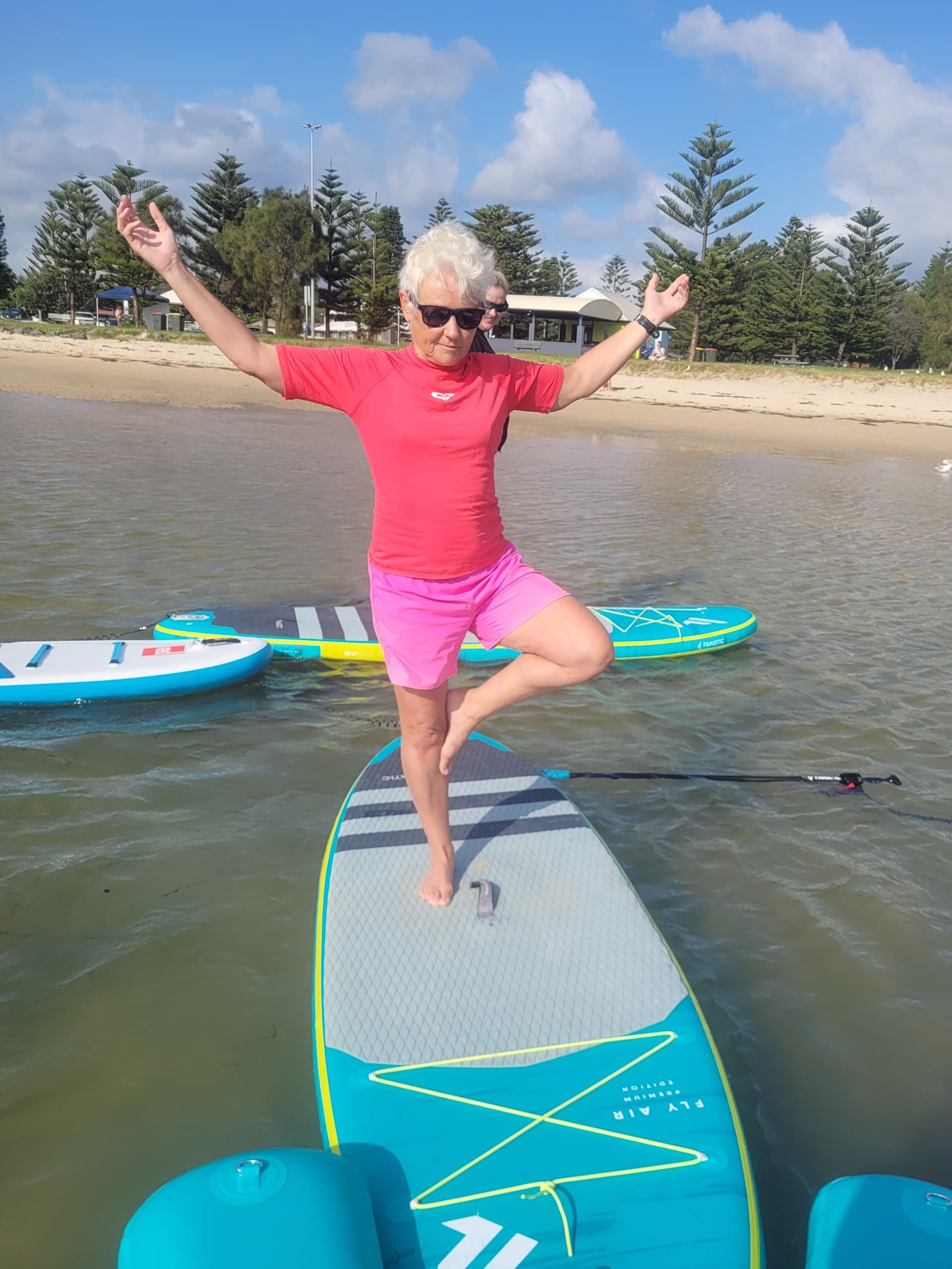 SUP Yoga & Sound Bath on Lake Illawarra: Floating Yoga and Guided SUP Sessions photo 3