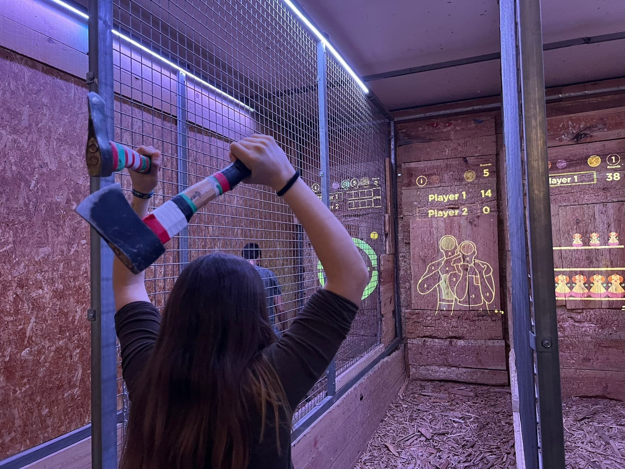 Sesión Clásica: Madrid Axe-Throwing — 55-Minute Interactive Session