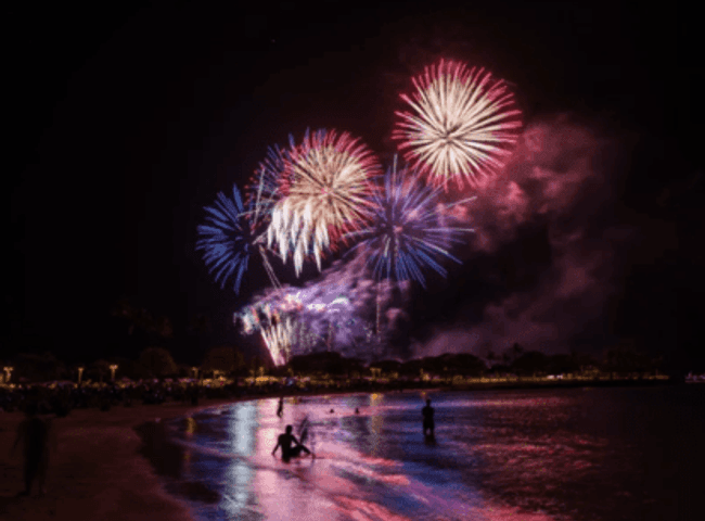 Waikiki New Year's Eve Fireworks Cruise — Ke Kai Waikiki Celebration