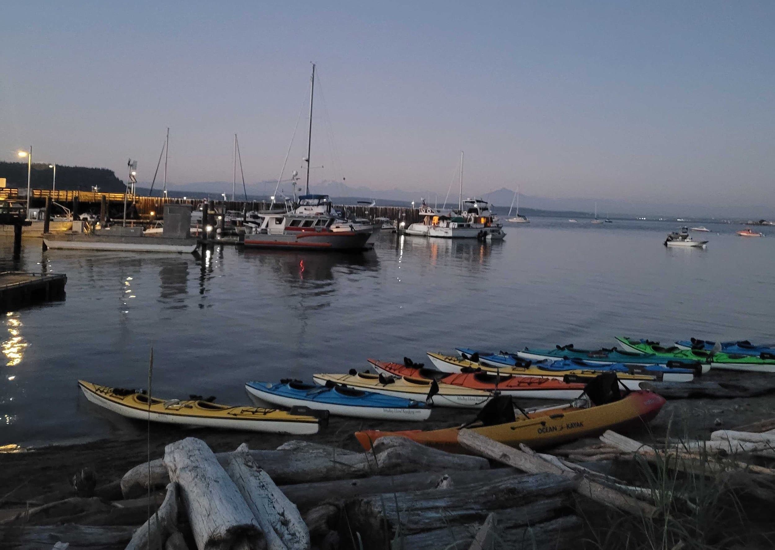 Water-Activities & Night Kayaking on Whidbey Island