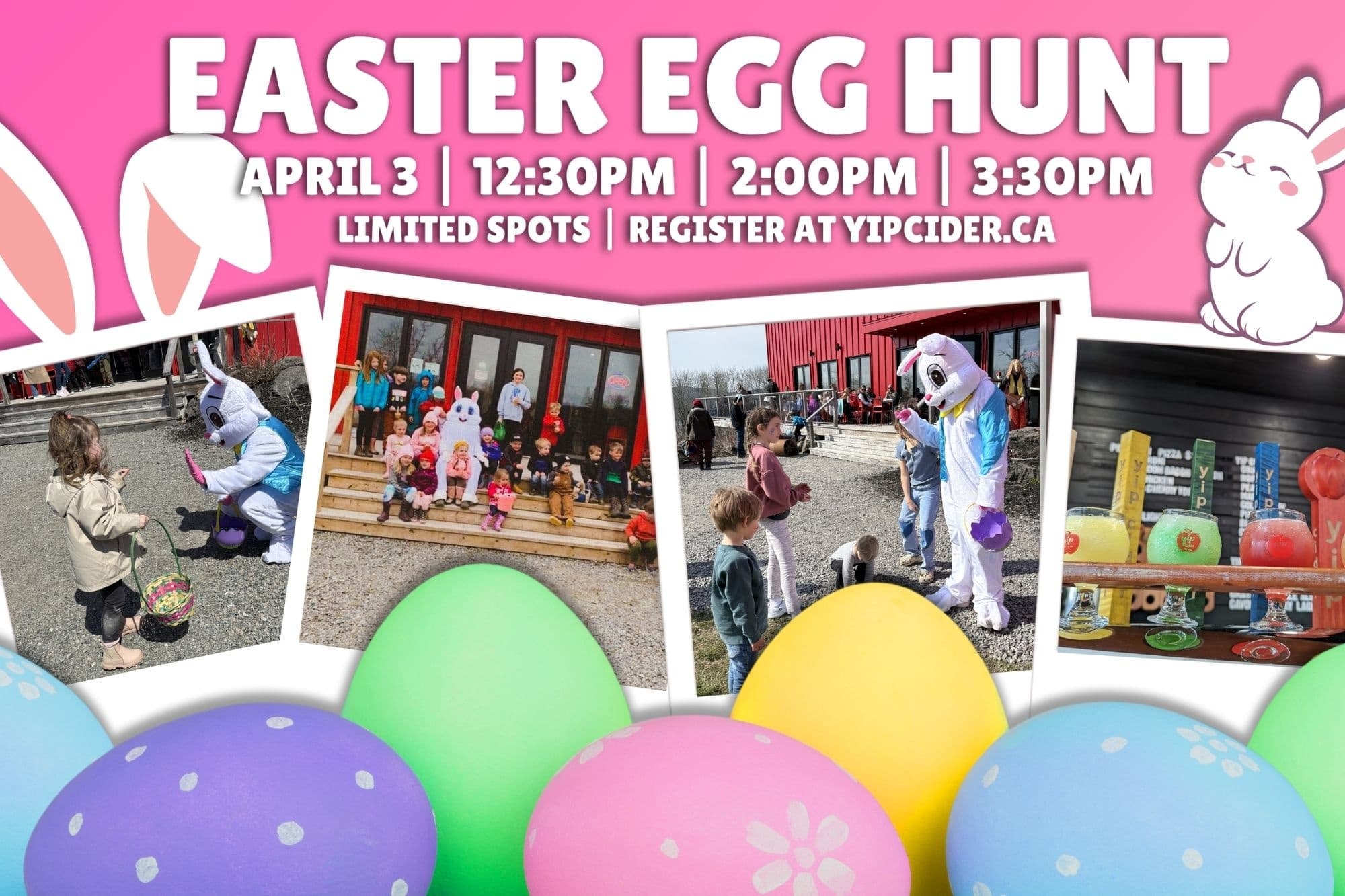 Family Easter Egg Hunt and Spring Festival in Long Reach, New Brunswick