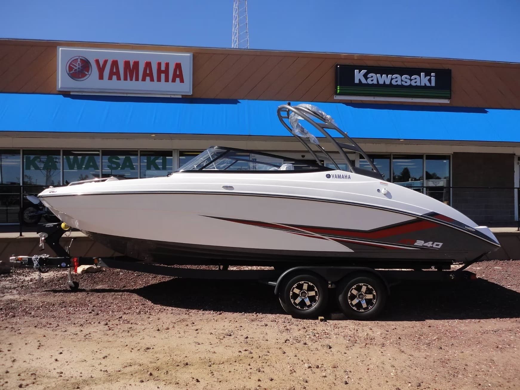 Yamaha AR240 Jetboat Rental near Westminster, Colorado — 360HP Wake & Tubing Boat