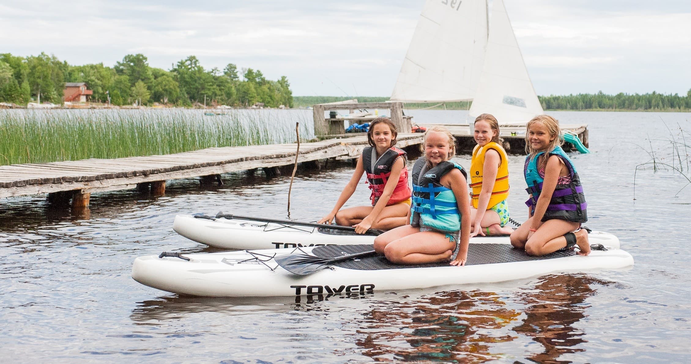 Kayaking & Paddleboarding on Michigan’s Portage Canal
