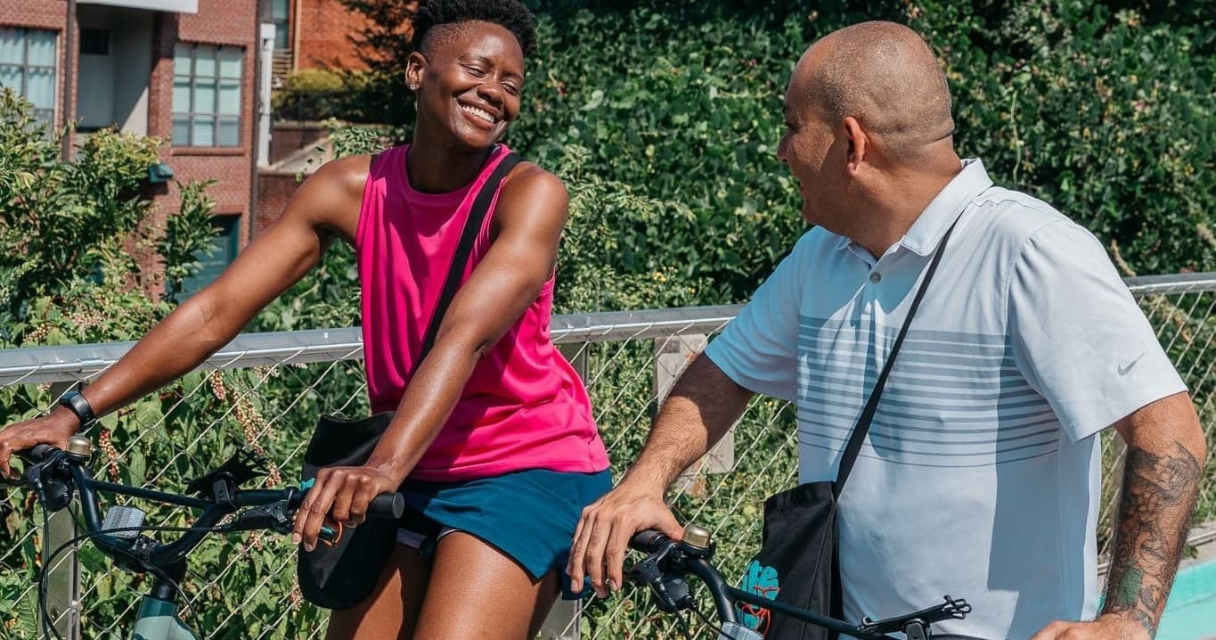 Midtown Atlanta Bike Rentals with Musette