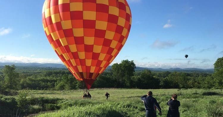 Water Activities & Hot Air Ballooning with SunKiss Ballooning in Vermont