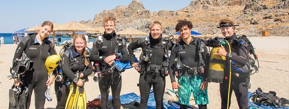 Shore Diving Adventures with Dive2gether Crete