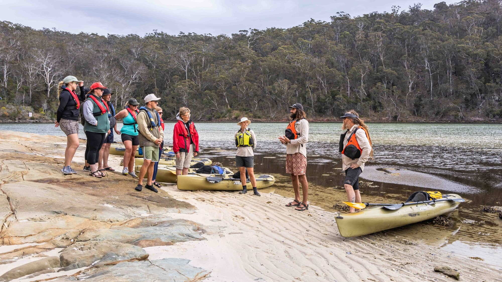 Aboriginal Kayak Tour at Pambula River by Navigate Expeditions