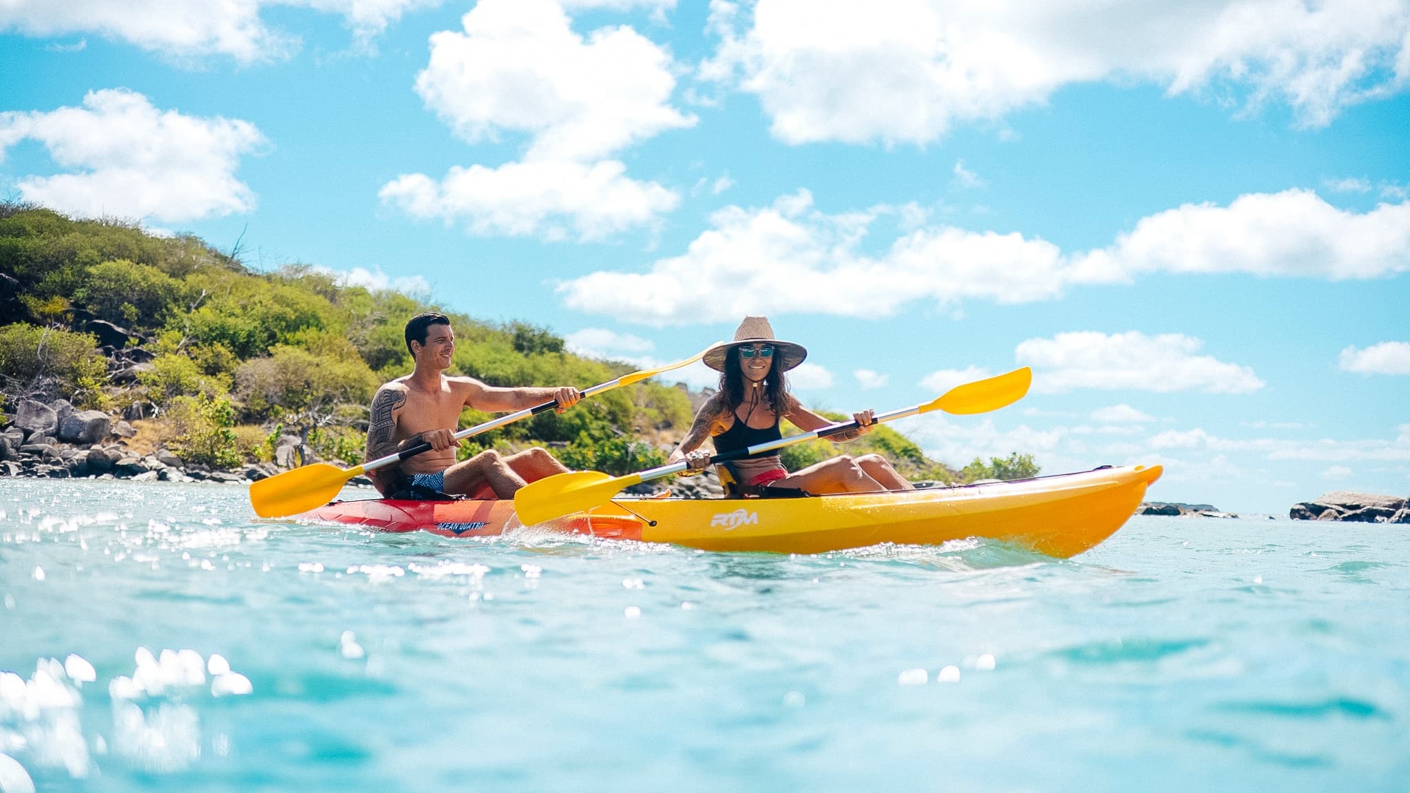 Explore Pinel Island by Kayak: A Relaxing All-Day Paddle in Saint Martin’s Pristine Waters