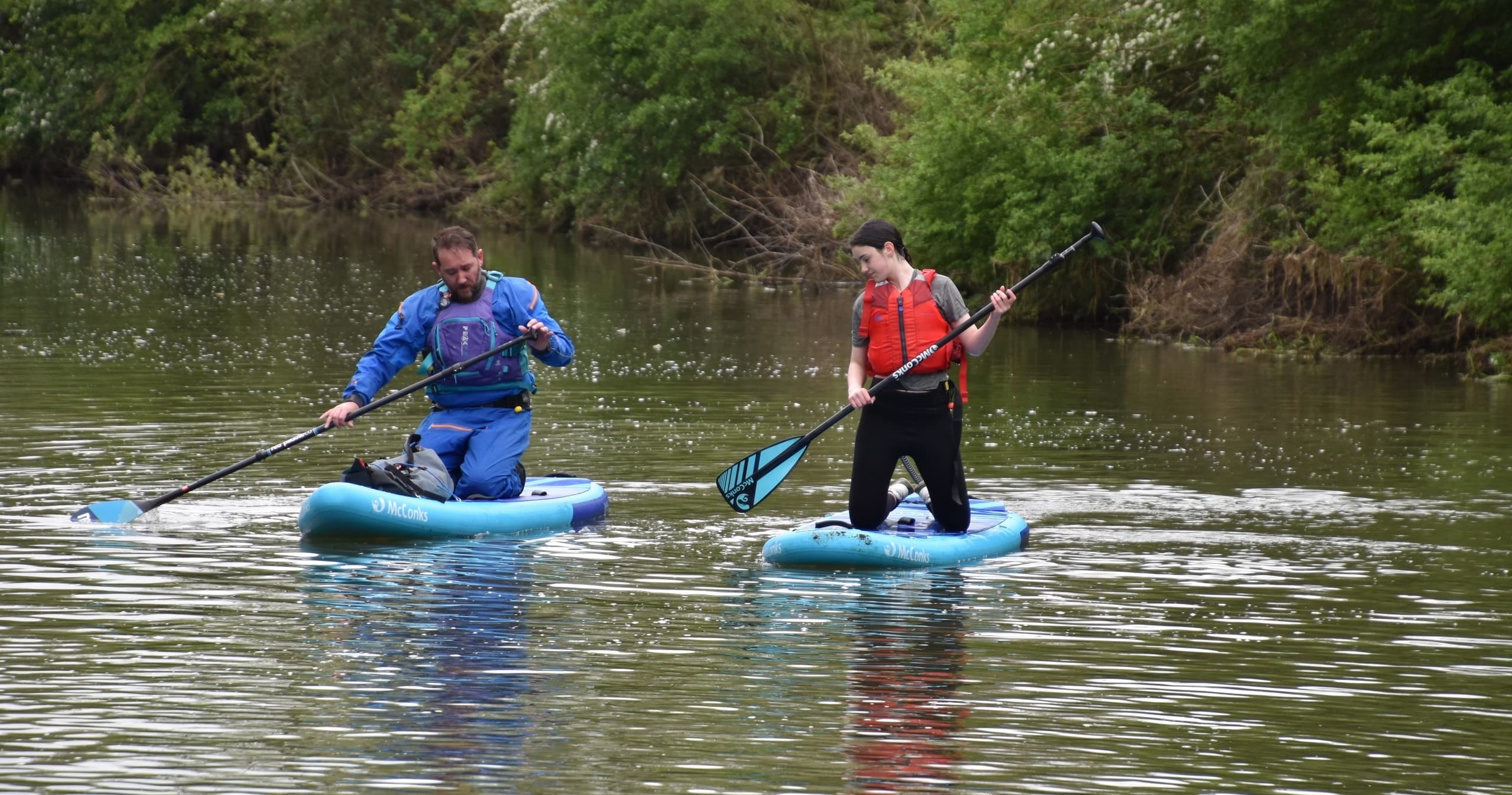 Bespoke Coached SUP Session with WHATSUP Training in Wellingborough