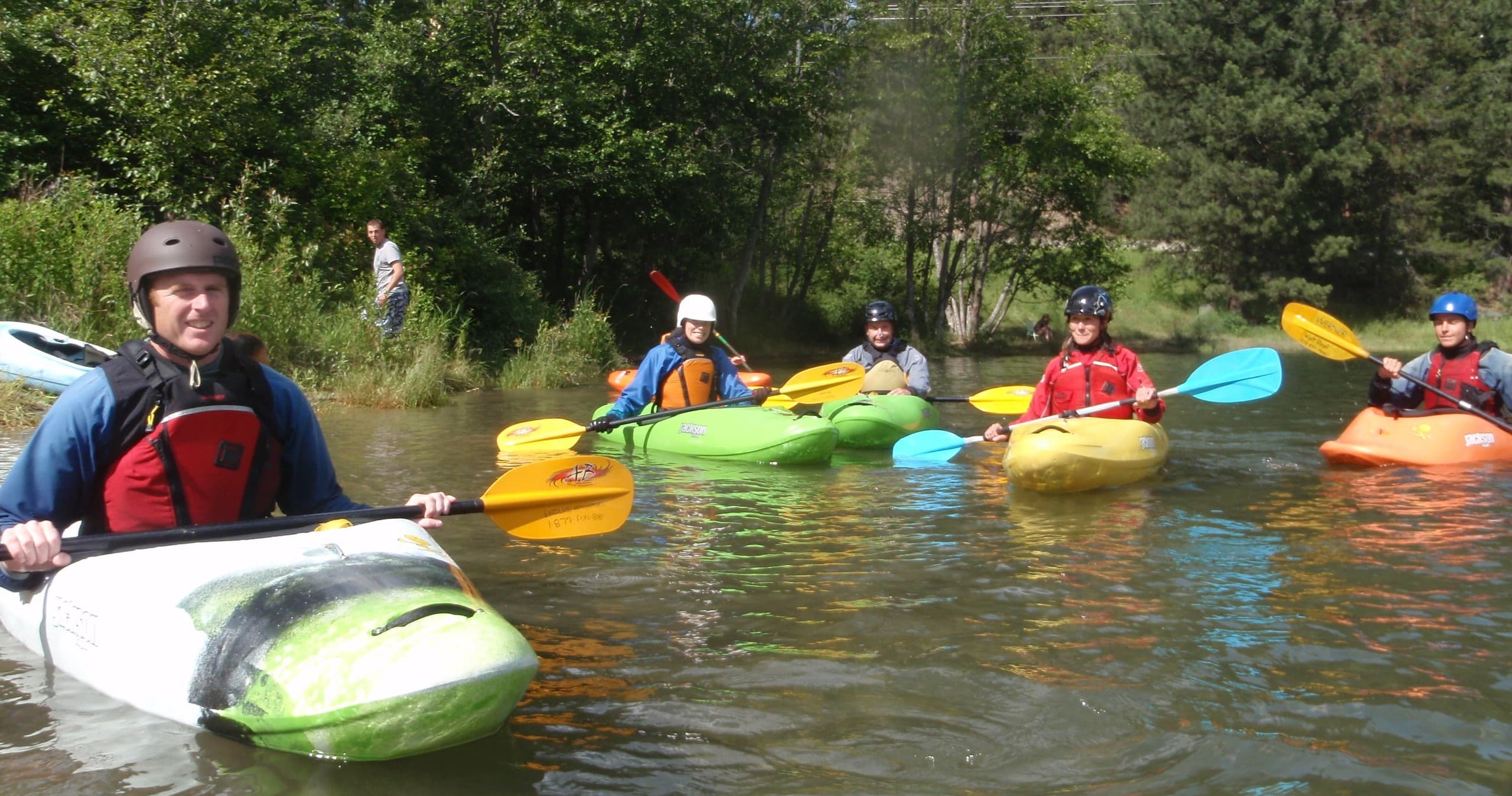 Whitewater Kayak Beginner Weekend in Castlegar, BC
