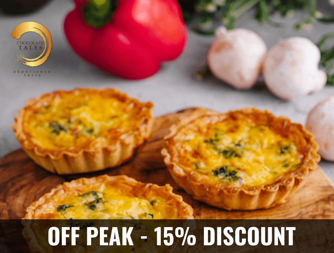 Culinary Workshop: Mini Quiche with Chocolate Tales