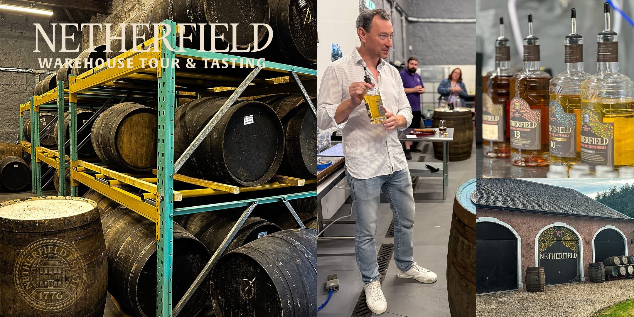 Hand-Fill Scotch at The NETHERFIELD Warehouse: Glassford Whisky Tasting & Gardens photo 2