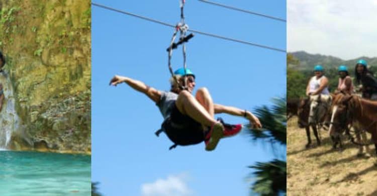 Triple Adventure in Puerto Plata with BestDRExcursions