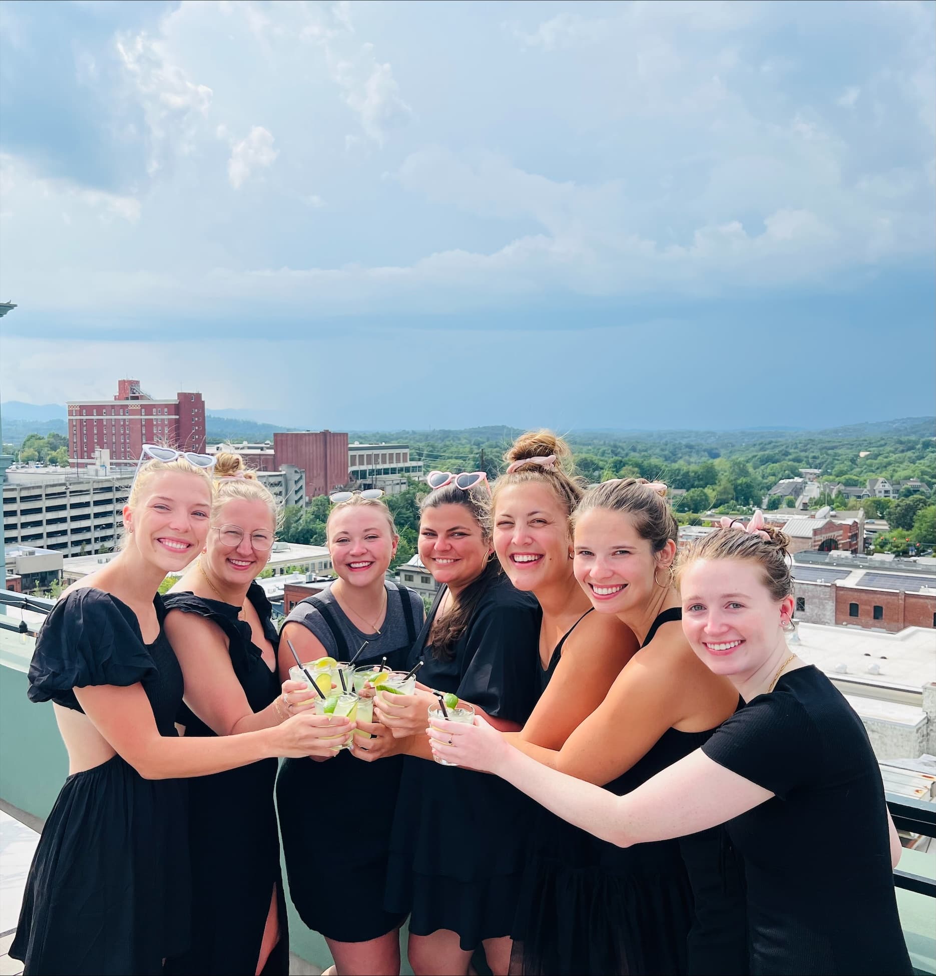 Blue Ridge to Skyline: Asheville Mountaintop Yoga + Rooftop Bar Tour photo 4