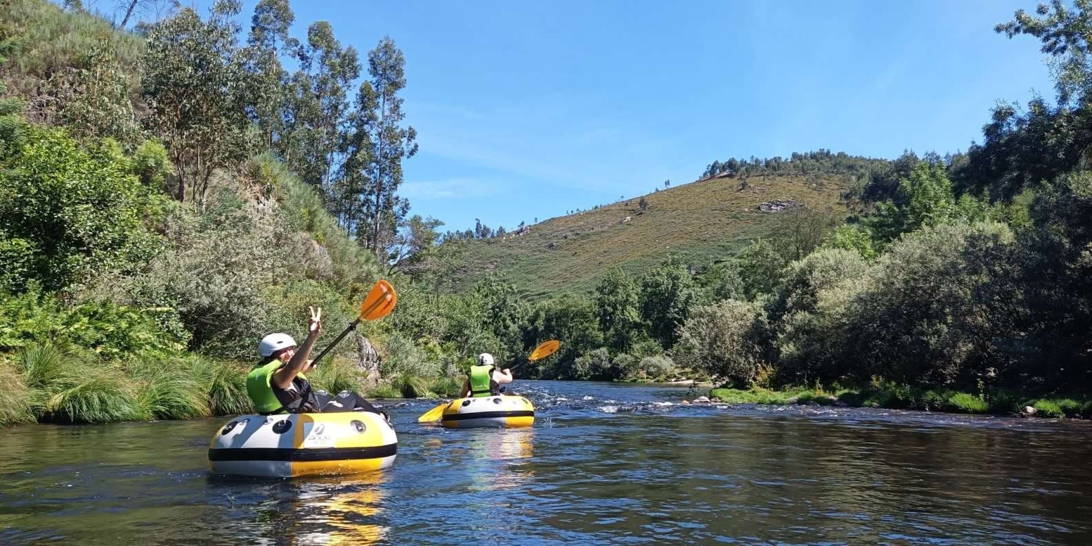 River Tubing on Rio Paiva with Just Come in Arouca