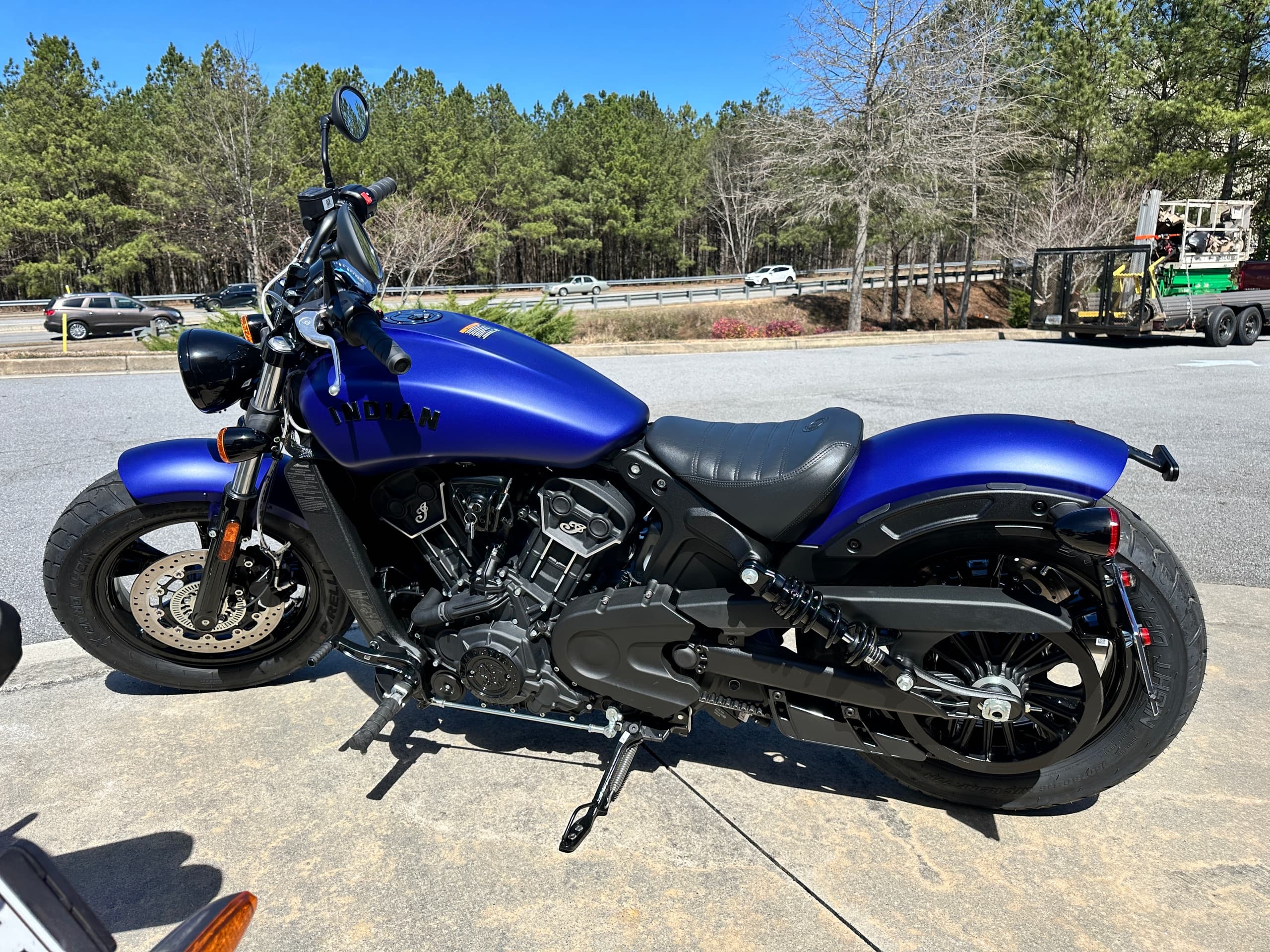 Scout Bobber Motorcycle Rental in Buford, Georgia
