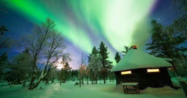 Aurora Camp Northern Lights Trips | Wilderness Hotel Inari