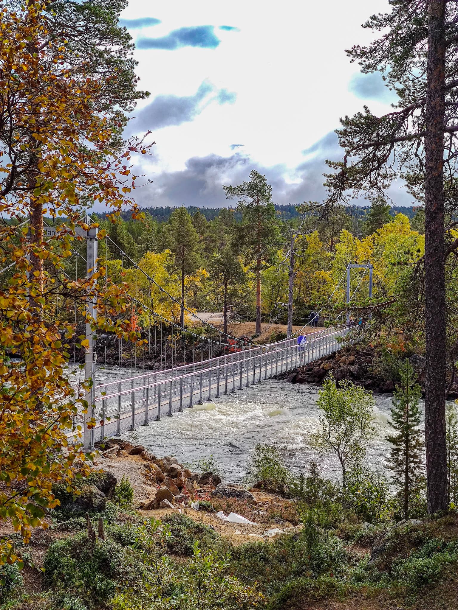 Land Adventures in Inari: Hiking to Jäniskoski with Aurora Village Oy