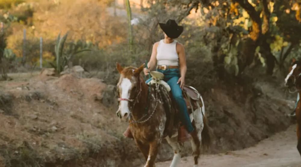Sunrise Horses and Cactus: Private Morning Trail Ride in Marroquín de Abajo