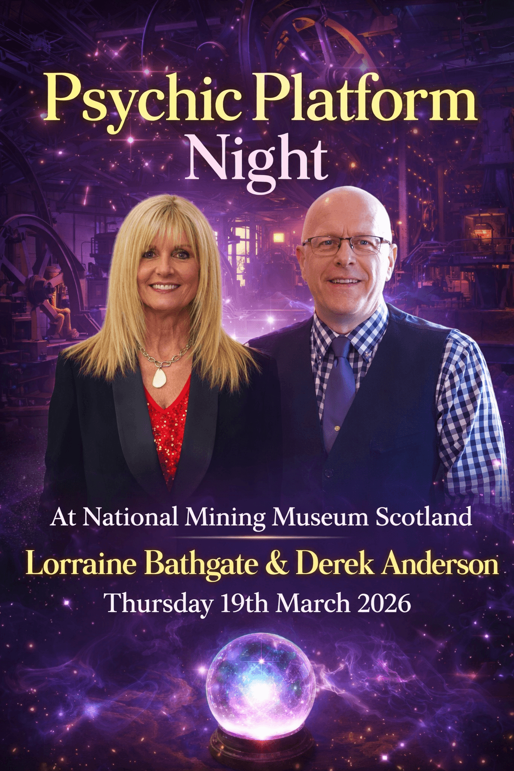 Psychic Platform Night at the Power House: Mediumship Evenings in Newtongrange