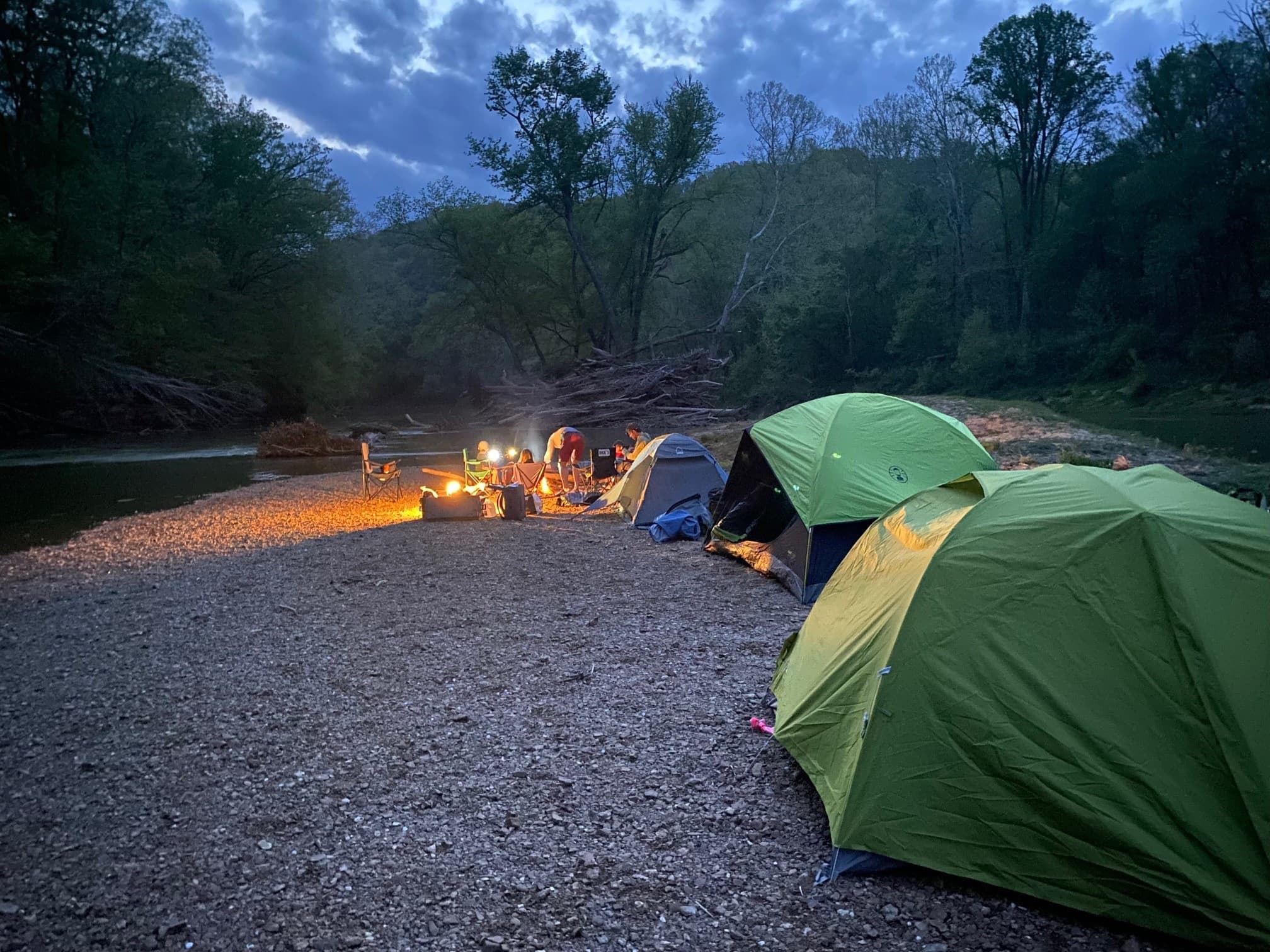 Kayaking & Camping with Green River Canoeing Near Mammoth Cave National Park