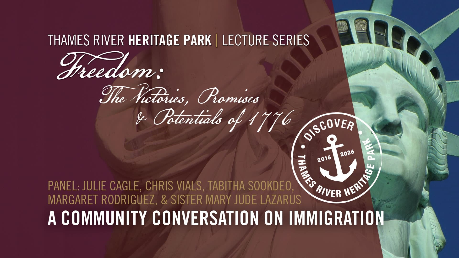 Community Conversation on Immigration — Lyman Allyn Museum Lecture, New London