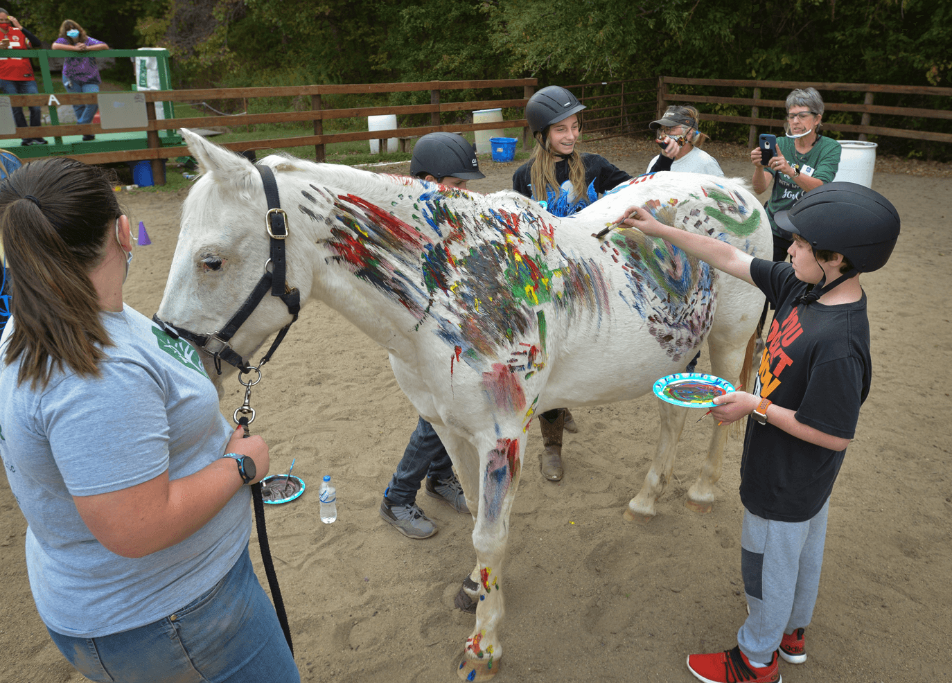 Paint a Pony Adventure at Double JJ Resort, Rothbury