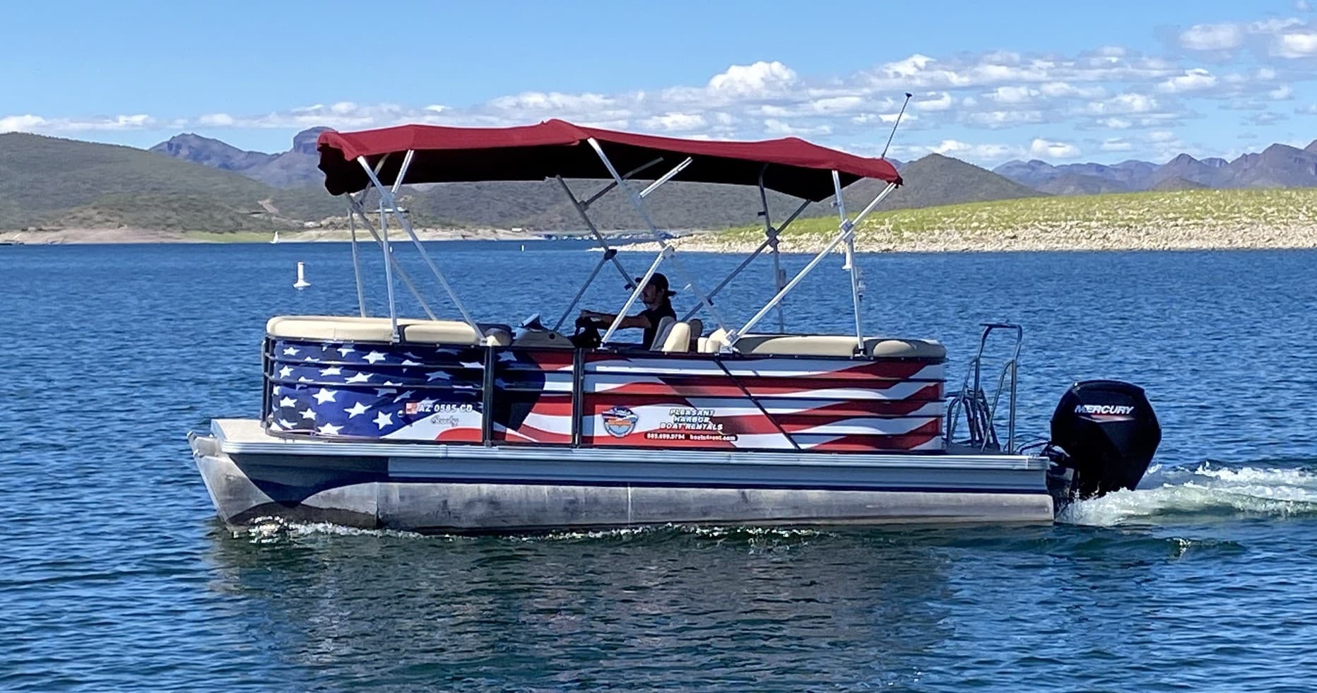 Pontoon Boat Adventures at Pleasant Harbor, Peoria AZ